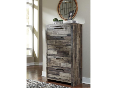 Benchcraft Derekson 6 Piece Twin Panel Bedroom Set - B200-31, B200-46, B200-92, B200-53 / B200-52 / B200-83