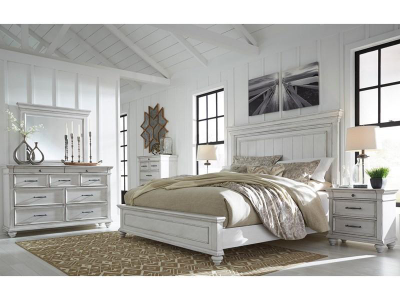 Benchcraft Kanwyn 6 Piece Queen Panel Bedroom Set - B777-31, B777-36, B777-93, B777-57 / B777-54 / B777-96