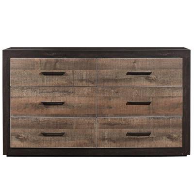 Miter Collection 6 Piece King Platform Bedroom Set - 1762K-1EK*1762-41762-51762-6