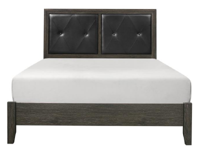 Edina Collection Queen Bed with Dark Gray Finish - 2145NP-1*