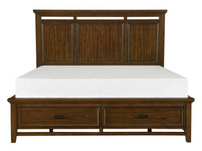 Frazier Park Collection Eastern King Platform Bed with Footboard - 1649K-1EK*