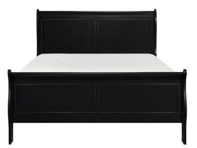 Mayville Collection Full Bed with the Classic Louis Philippe Styling - 2147FBK-1*