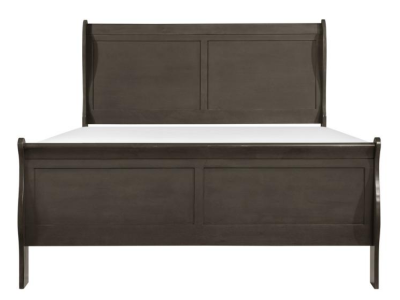 Mayville Collection Queen Bed with the classic Louis Philippe Styling - 2147SG-1*