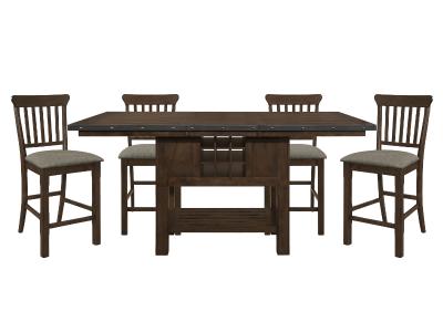 Schleiger Collection 5 Piece Dining Set - 5400-36XL*5400-24 (4)