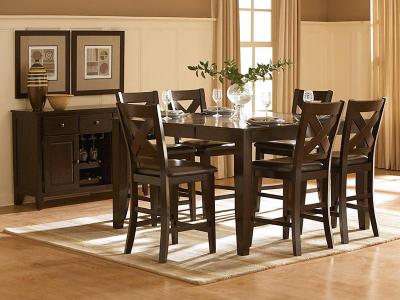 Crown Point Collection 7 Piece Dining Set - 1372-361372-24 (6)