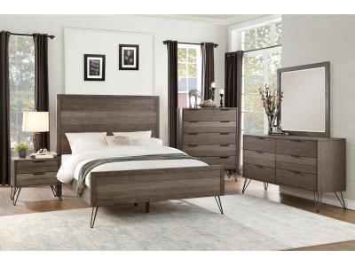 Urbanite Collection 8 Piece Queen Panel Bedroom Set - 1604-1*1604-51604-61604-91604-4 (2)