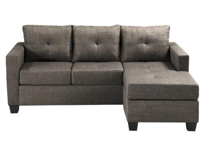 Phelps Collection Fabric Sectional - 9789BRG-3LC