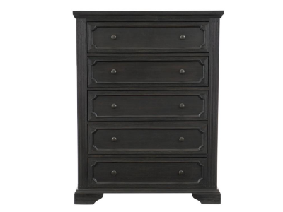 Bolingbrook Collection Chest with Charcoal Finish - 1647-9