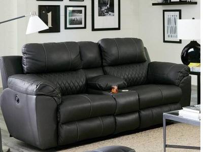 Catnapper Sorrento Power Reclining Leather Match Loveseat - 64729 1225-58 / 3025-58