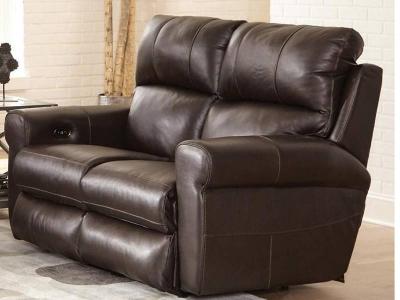 Catnapper Torretta Power Reclining Leather Match Loveseat - 64572 1273-89 / 3073-89