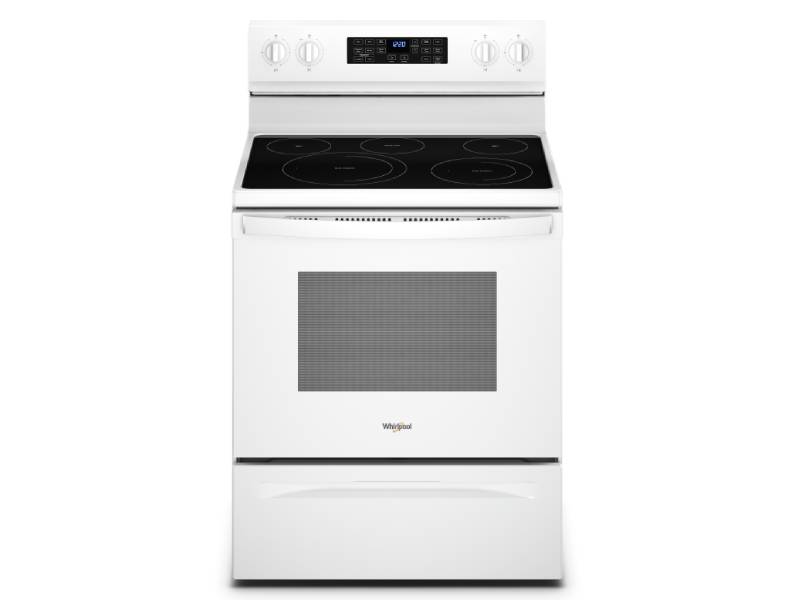 30" Whirlpool 5.3 Cu. Ft. Electric 5-in-1 Air Fry Oven - YWFE550S0LW