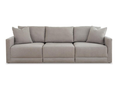 Benchcraft Katany Fabric 3 Piece Sectional Sofa in Shadow - 2220146 / 2220164 / 2220165