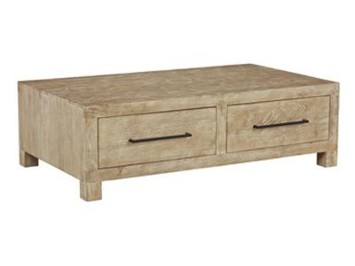 Signature Design by Ashley Belenburg Cocktail Table with Storage T995-20 Brown
