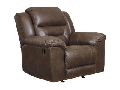 Signature Design by Ashley Stoneland Rocker Recliner in Chocolate - 3990425