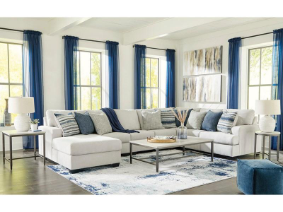 Benchcraft Lowder Fabric 5 Piece Sectional with Chaise - 1361116 / 1361146 / 1361134 / 1361177 / 1361156