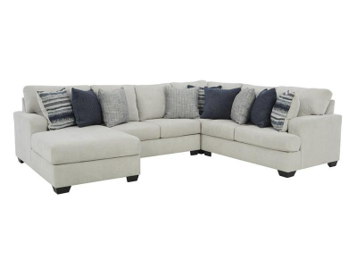 Benchcraft Lowder Fabric 4 Piece Sectional with Chaise - 1361116 / 1361134 / 1361156 / 1361177