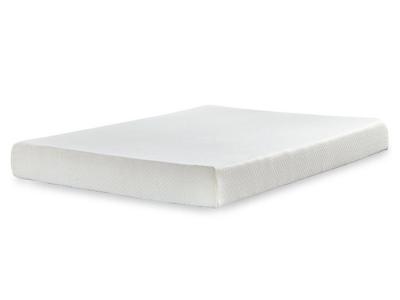 Sierra Sleep Chime 8 Inch Memory Foam Full Mattress in White - M72621