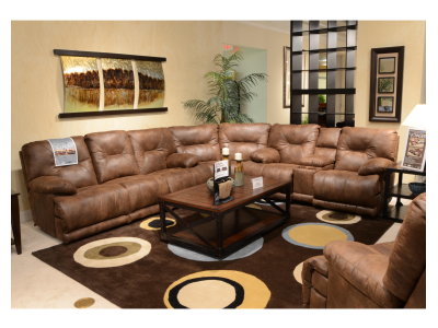 Catnapper Voyager Power Reclining Leather Look 3 Piece Sectional - 64381 1228-29 / 3028-29 | 4388 1228-29 / 3028-29 | 64389 1228-29 / 3028-29