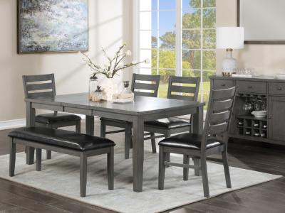 Nashua Collection 6 Piece Dining Set - 5567GY-72, 5567GYS (4), 5567GY-13