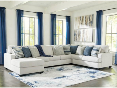 Benchcraft Lowder Fabric 4 Piece Sectional with Chaise - 1361116 / 1361199 / 1361177 / 1361156