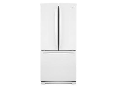 30" Whirlpool White French Door Refrigerator  - WRF560SFHW