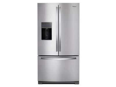 36" Whirlpool 27 Cu. Ft. Wide French Door Refrigerator - WRF767SDHZ