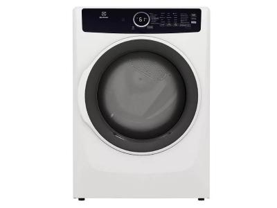 27" Electrolux 8.0 Cu. Ft. Front Load Gas Dryer in White - ELFG7437AW