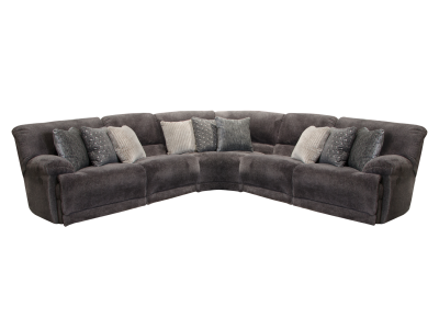 Catnapper Burbank Power Reclining Fabric 5 Piece Sectional - 62816 1806-58 / 2642-28 | 2814 1806-58 / 2640-48 | 2818 1806-58 / 2642-48 | 2814 1806-58 / 2642-48 | 62817 1806-58 / 2642-28