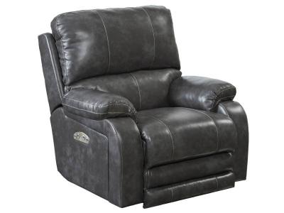 Catnapper Thornton Power Leather look Fabric Recliner - 64762-7 1152-78 / 1252-78