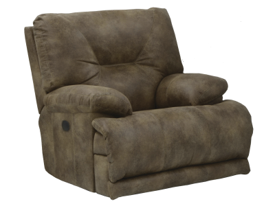 Catnapper Voyager Power Leather Look Fabric Recliner - 64380-7 1228-49 / 1328-49