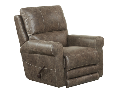 Catnapper Maddie Swivel Glider Leather Look Fabric Recliner - 4753-5 1304-56 / 3304-56