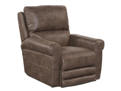 Catnapper Maddie Swivel Glider Leather Look Fabric Recliner - 64753-4 1304-59 / 3304-59