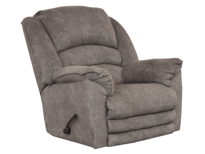 Catnapper Rialto Chaise Rocker Recliner in Steel - 4775-2 1628-38