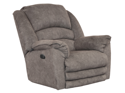 Catnapper Rialto Power Lay Flat Recliner in Steel - 64775-7 1628-38