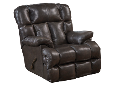 Catnapper Victor Chaise Rocker Recliner in Chocolate - 4764-2 1283-09 / 3083-09