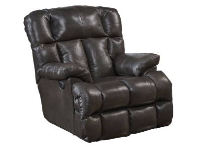 Catnapper Power Lay Flat Chaise Recliner in Chocolate - 64764-7 1283-09 / 3083-09
