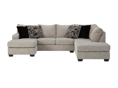 Benchcraft Megginson Fabric 2 Piece Sectional - 9600602 / 9600617