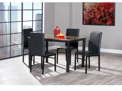 Tempe II Collection 5-piece Pack Dinette Set - 2602-48NDR5