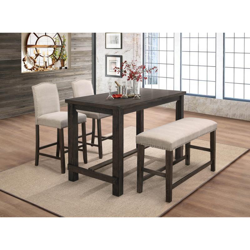 Mazin Furniture 5190 24 Bartell Collection Counter Height Chair