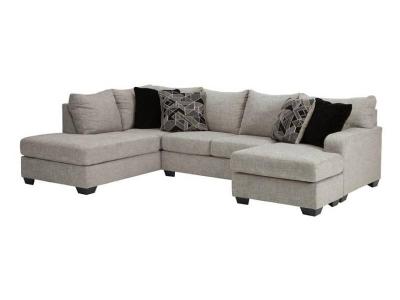 Benchcraft Megginson Fabric 2 Piece Sectional - 9600616 / 9600603