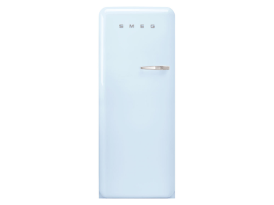 24" SMEG 9.92 Cu. Ft. 50s Style Retro Design Top Freezer Refrigerator in Pastel Blue - FAB28ULPB3