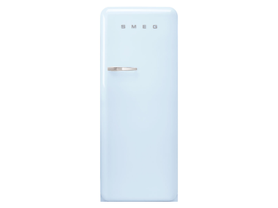 24" SMEG 9.92 Cu. Ft. 50s Style Retro Design Top Freezer Refrigerator in Pastel Blue - FAB28URPB3