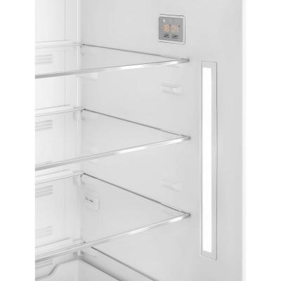 28" SMEG 18 Cu. Ft. 50s Style Freestanding Bottom Mount Refrigerator - FAB38URPG