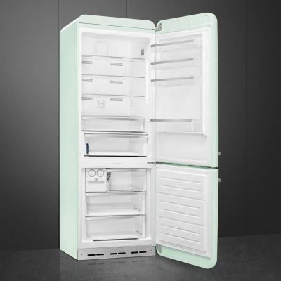 28" SMEG 18 Cu. Ft. 50s Style Freestanding Bottom Mount Refrigerator - FAB38URPG