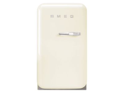 16" SMEG 1.20 Cu. Ft. 50s Style Refrigerator in Cream - FAB5ULCR3