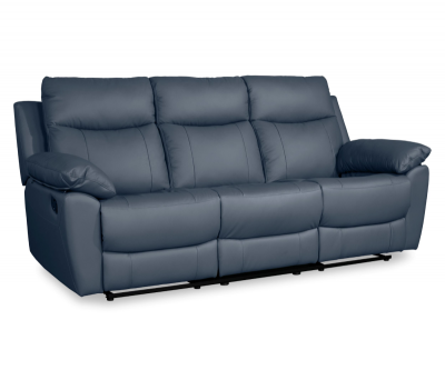 Chelsea Ocean Leather Reclining Sofa - CHELSEA-SOFA-951