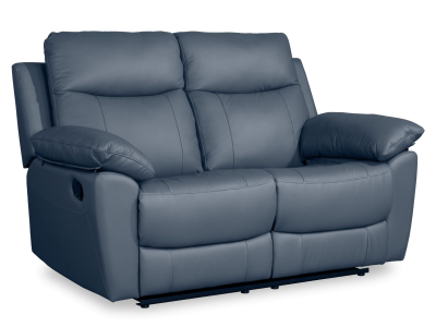 Chelsea Ocean Leather Reclining Love Seat - CHELSEA-LOVE-951