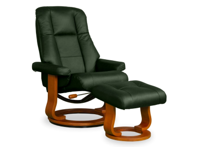 Helsinki Swivel Recliner Chair in Antique Olive - HELSINKI-CHR-1172