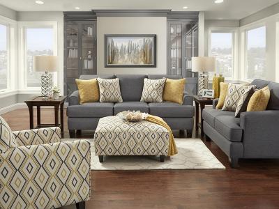 Maxwell Dijon Sofa in Gray - 2600-MGD
