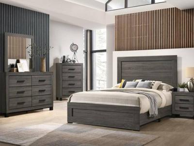 Tammy Grey 6Pc Queen Bedroom Set - C8321A-6PC-K